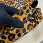 Saint Laurent Le 5 A 7 Bea In Pony Hair Leather Coffee